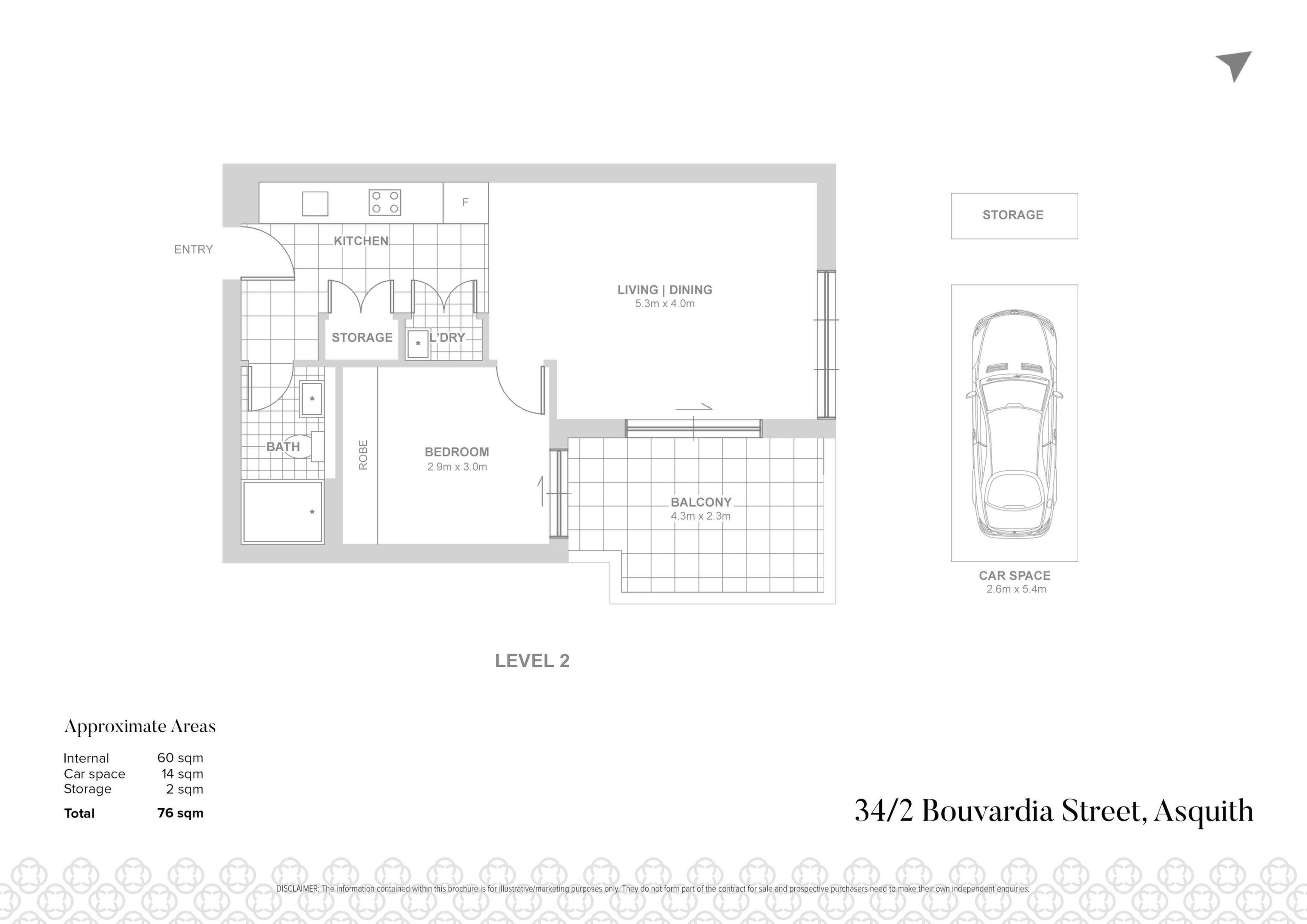 34/2 Bouvardia Street, Asquith Sold by Chidiac Realty - floorplan