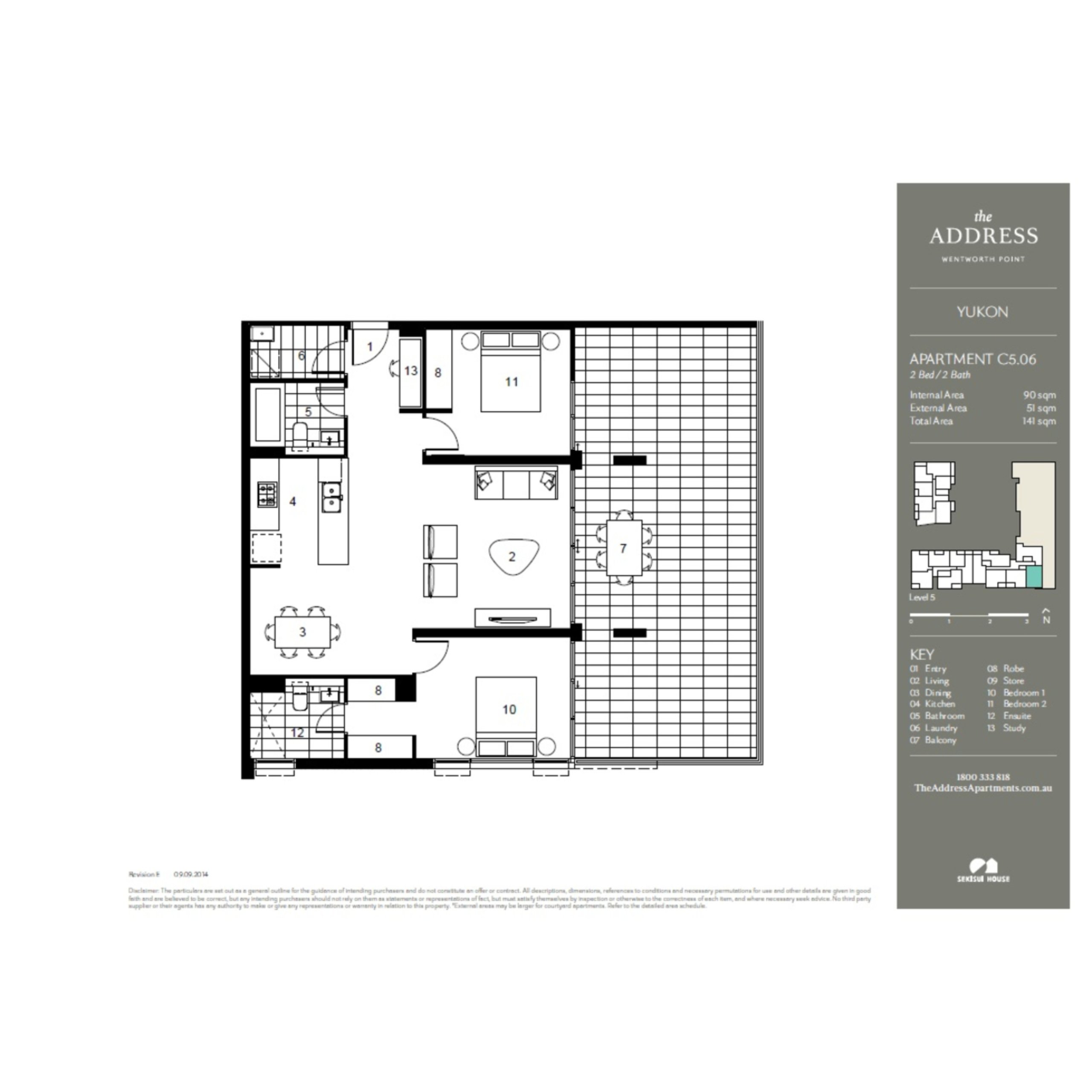 506/21 Verona Drive, Wentworth Point Leased by Chidiac Realty - floorplan