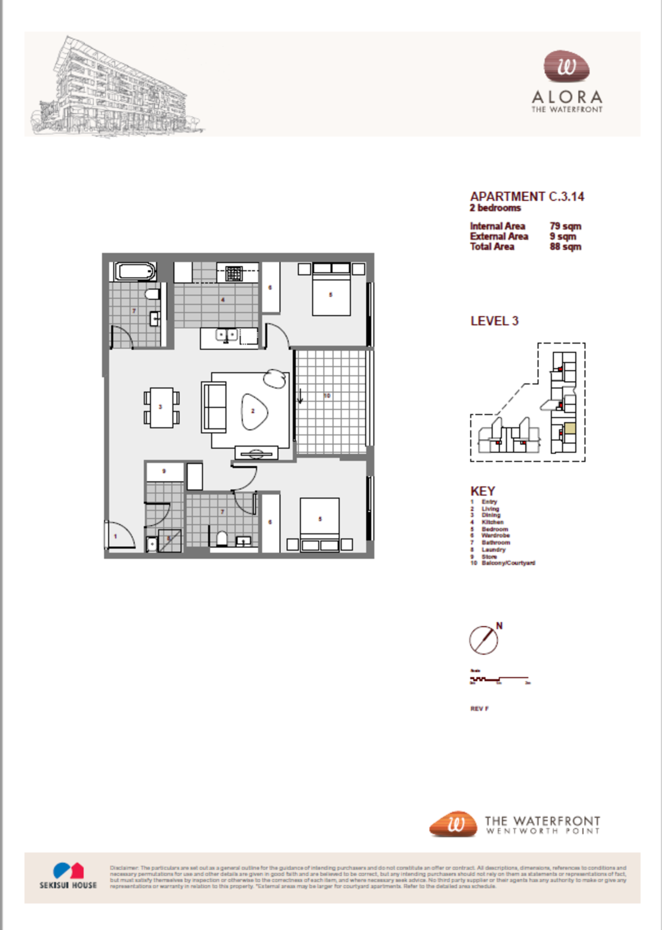 314/14 Nuvolari Place, Wentworth Point Leased by Chidiac Realty - floorplan