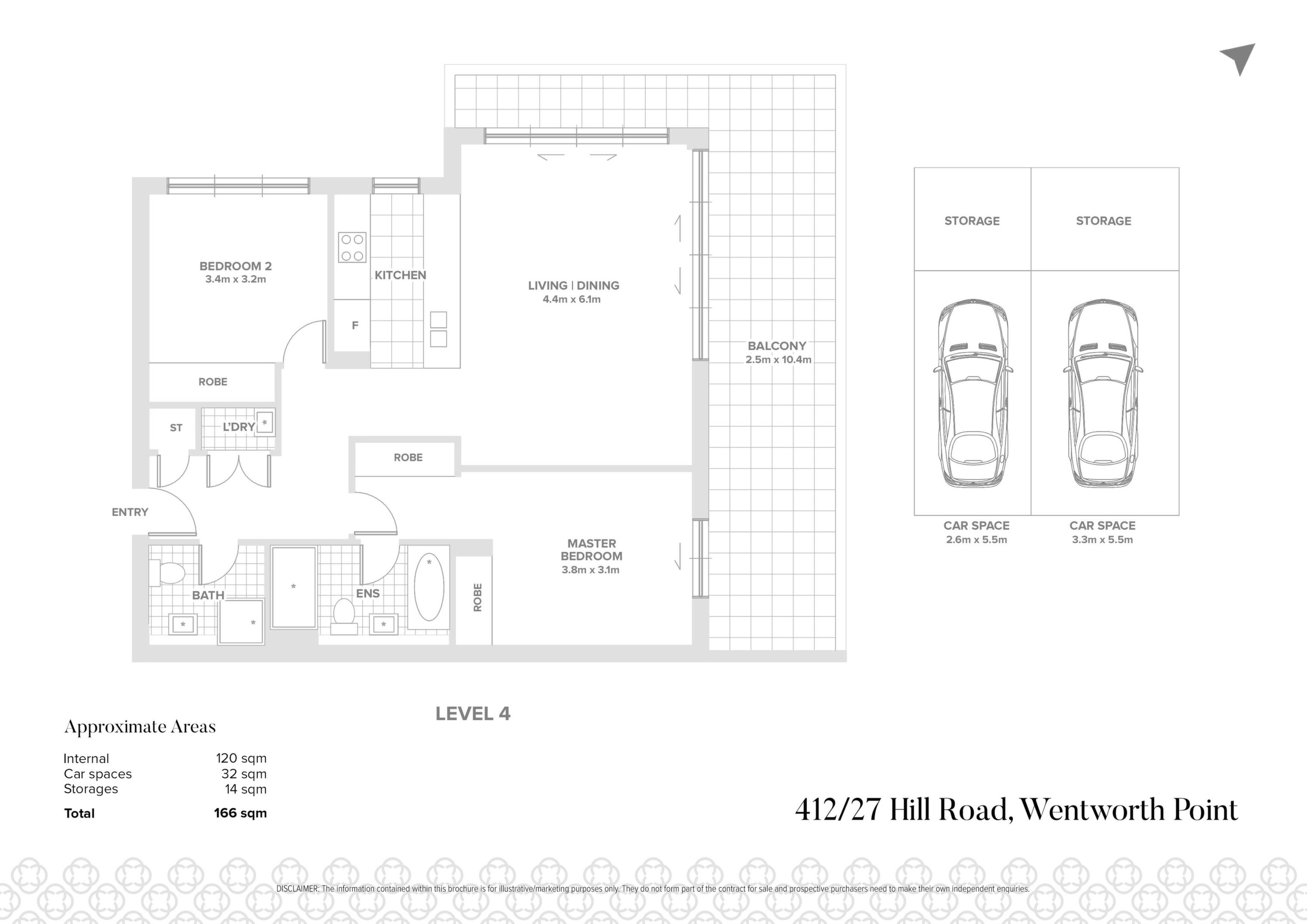 412/27 Hill Road, Wentworth Point Sold by Chidiac Realty - floorplan