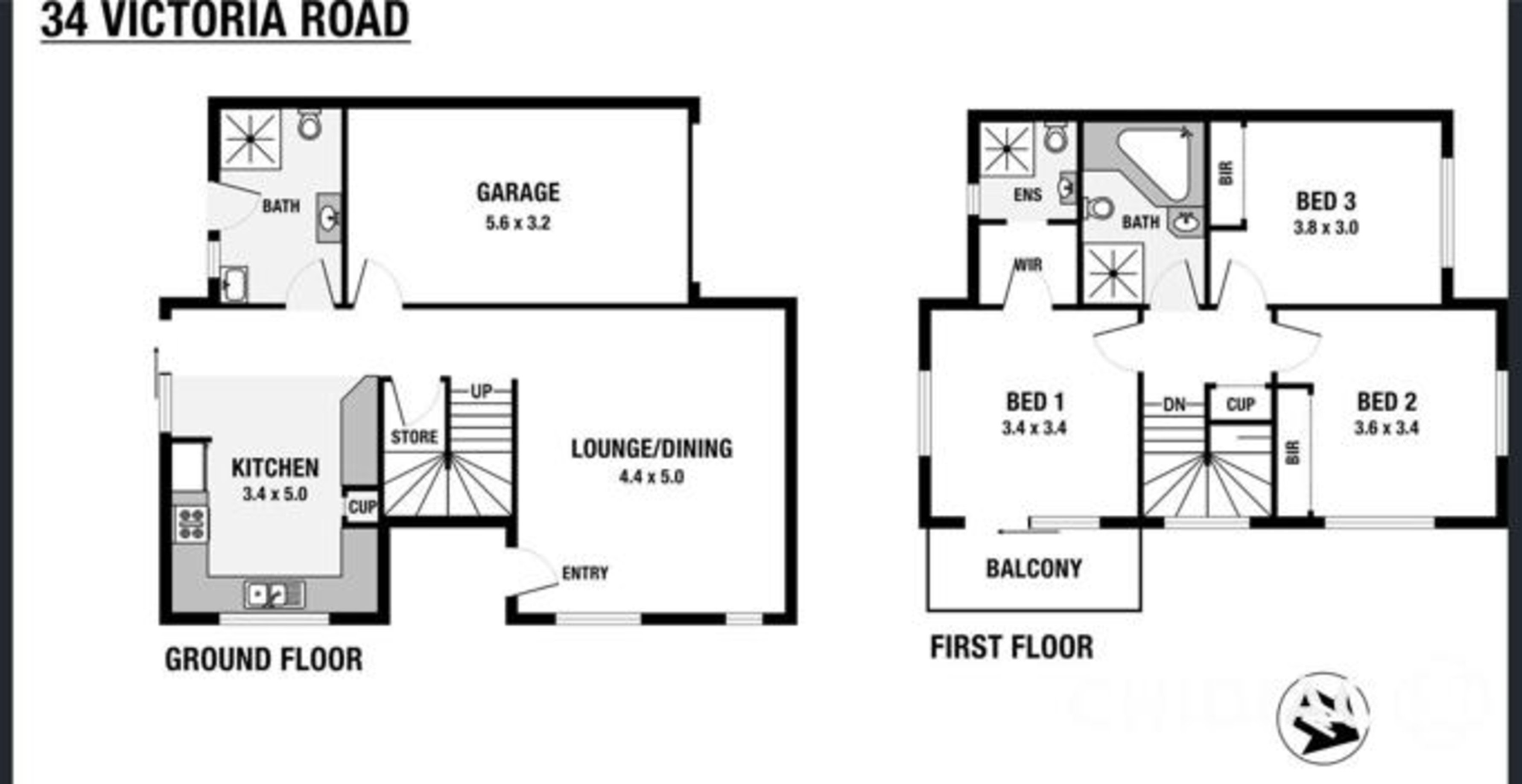 34 Victoria Road, Punchbowl Leased by Chidiac Realty - floorplan