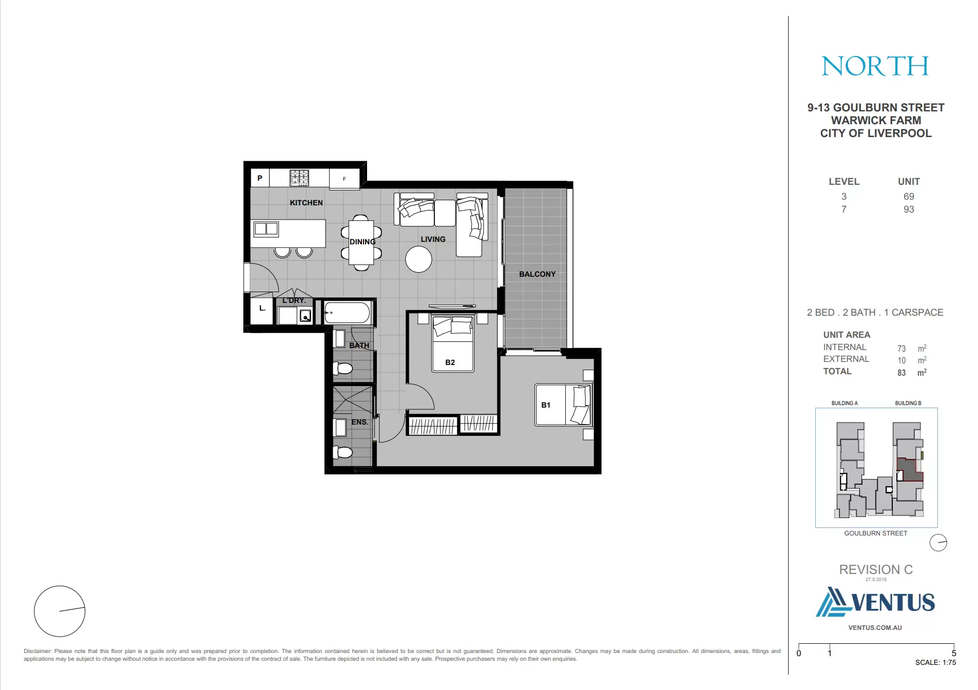 69/9-13 Goulburn Street, Liverpool Leased by Chidiac Realty - floorplan