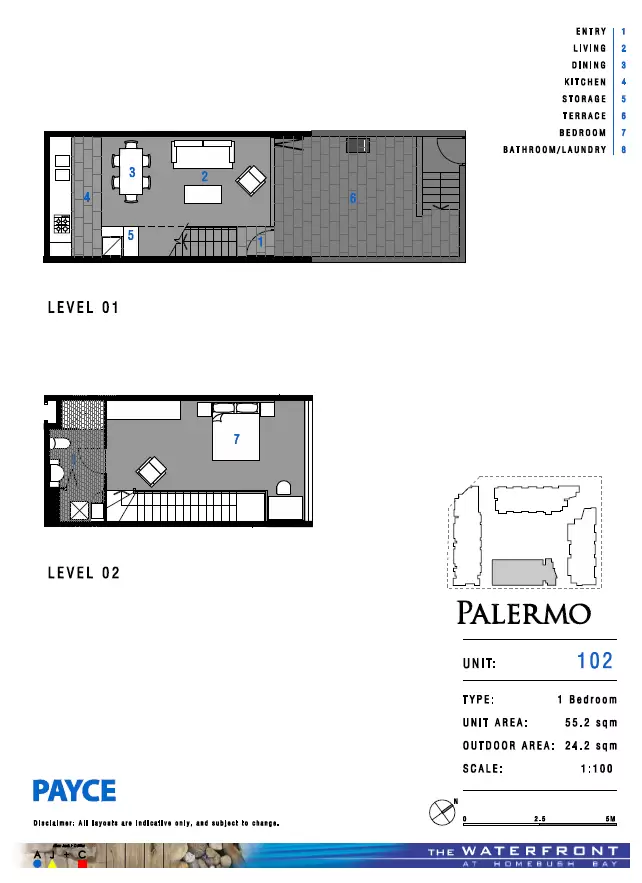 102/4 Nuvolari Place, Wentworth Point Leased by Chidiac Realty - floorplan