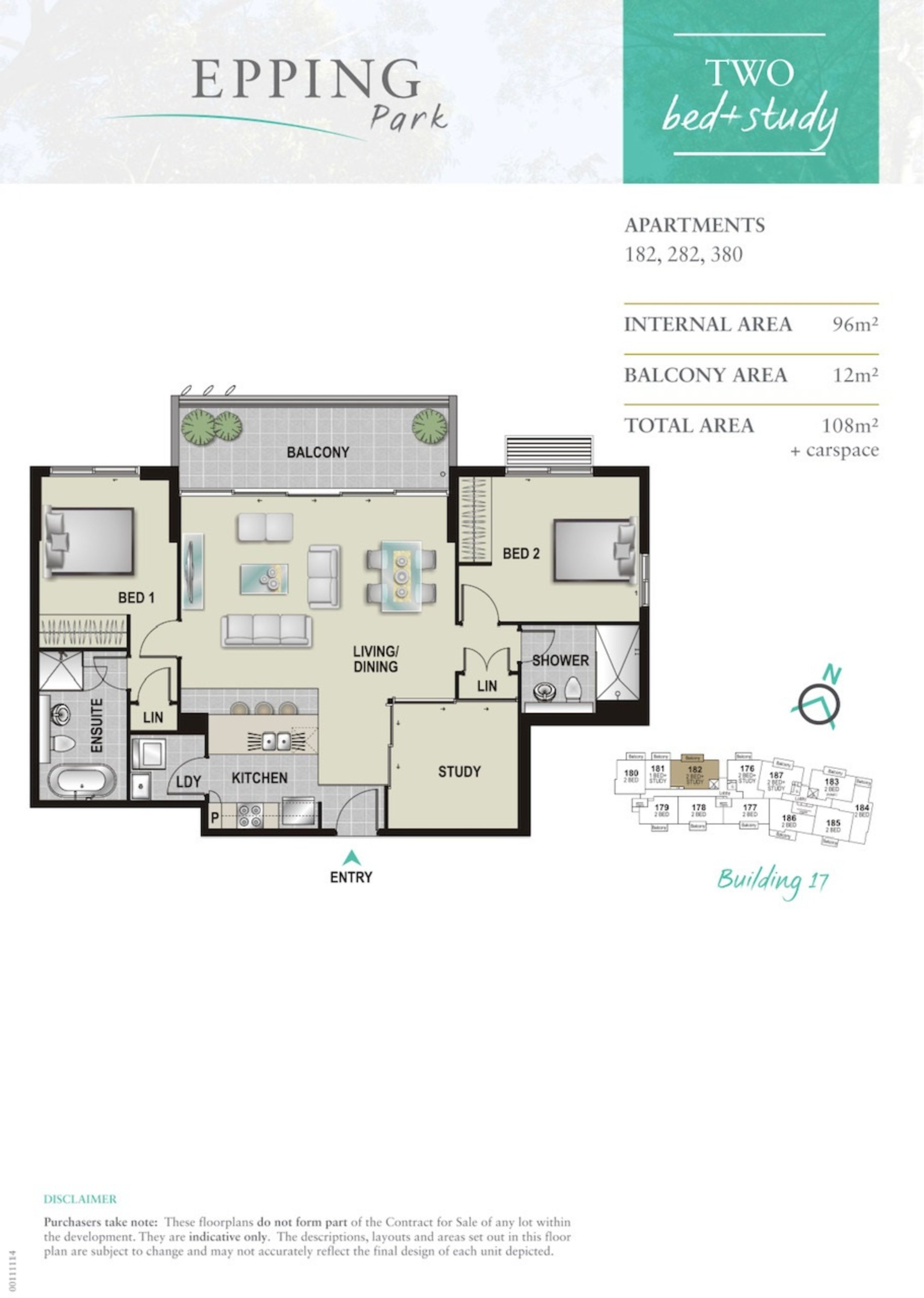 282/3 Epping Park Drive, Epping Leased by Chidiac Realty - floorplan