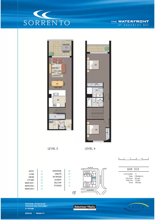 313/19 Hill Road, Wentworth Point Leased by Chidiac Realty - floorplan