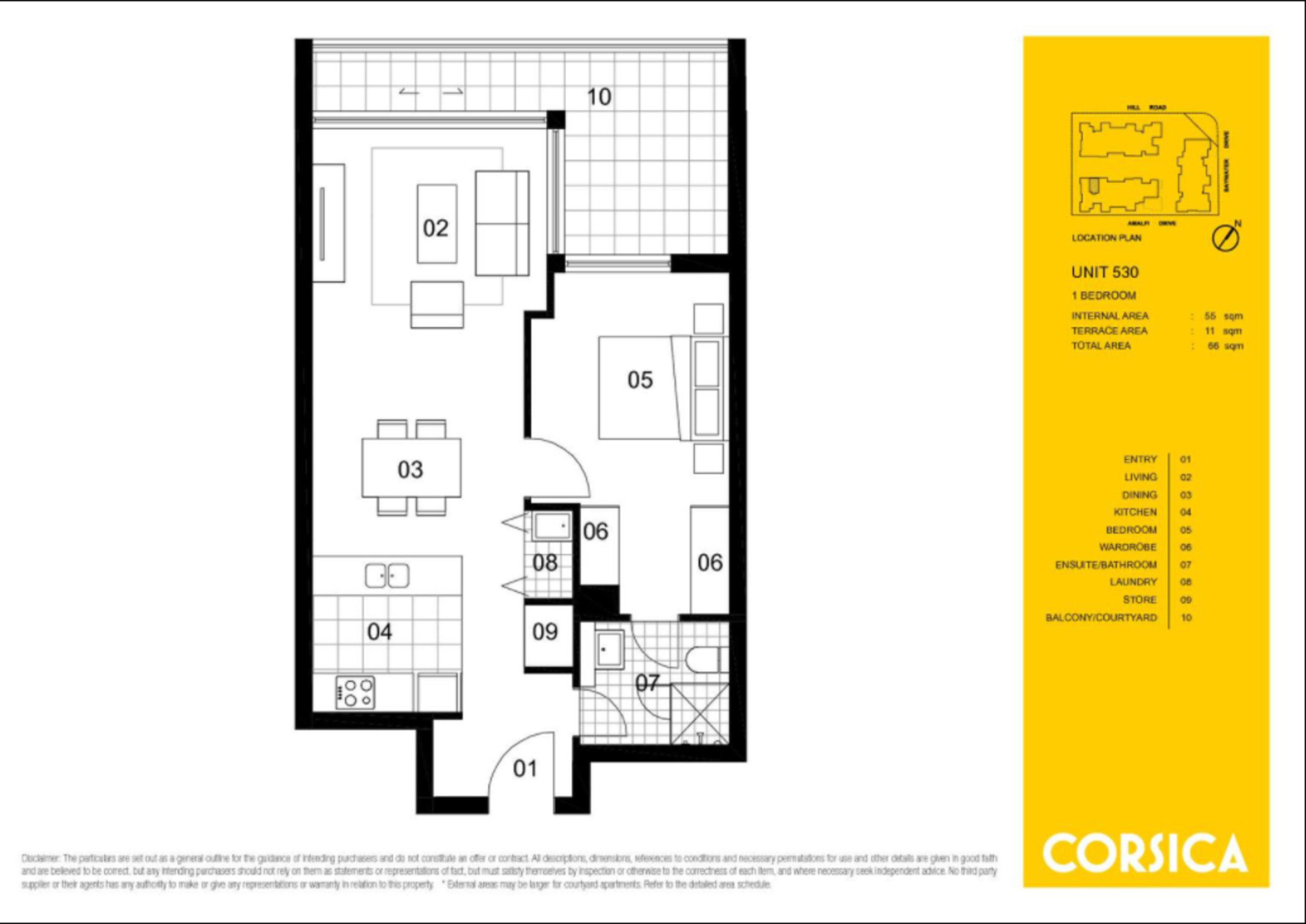 530/43 Amalfi Drive, Wentworth Point Leased by Chidiac Realty - floorplan