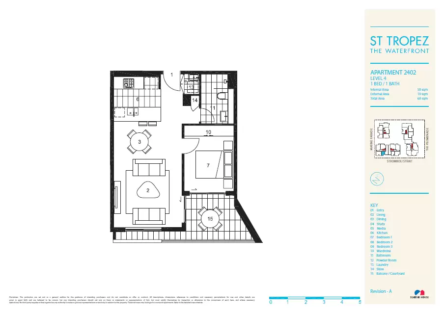 402/7 Stromboli Strait, Wentworth Point Leased by Chidiac Realty - floorplan