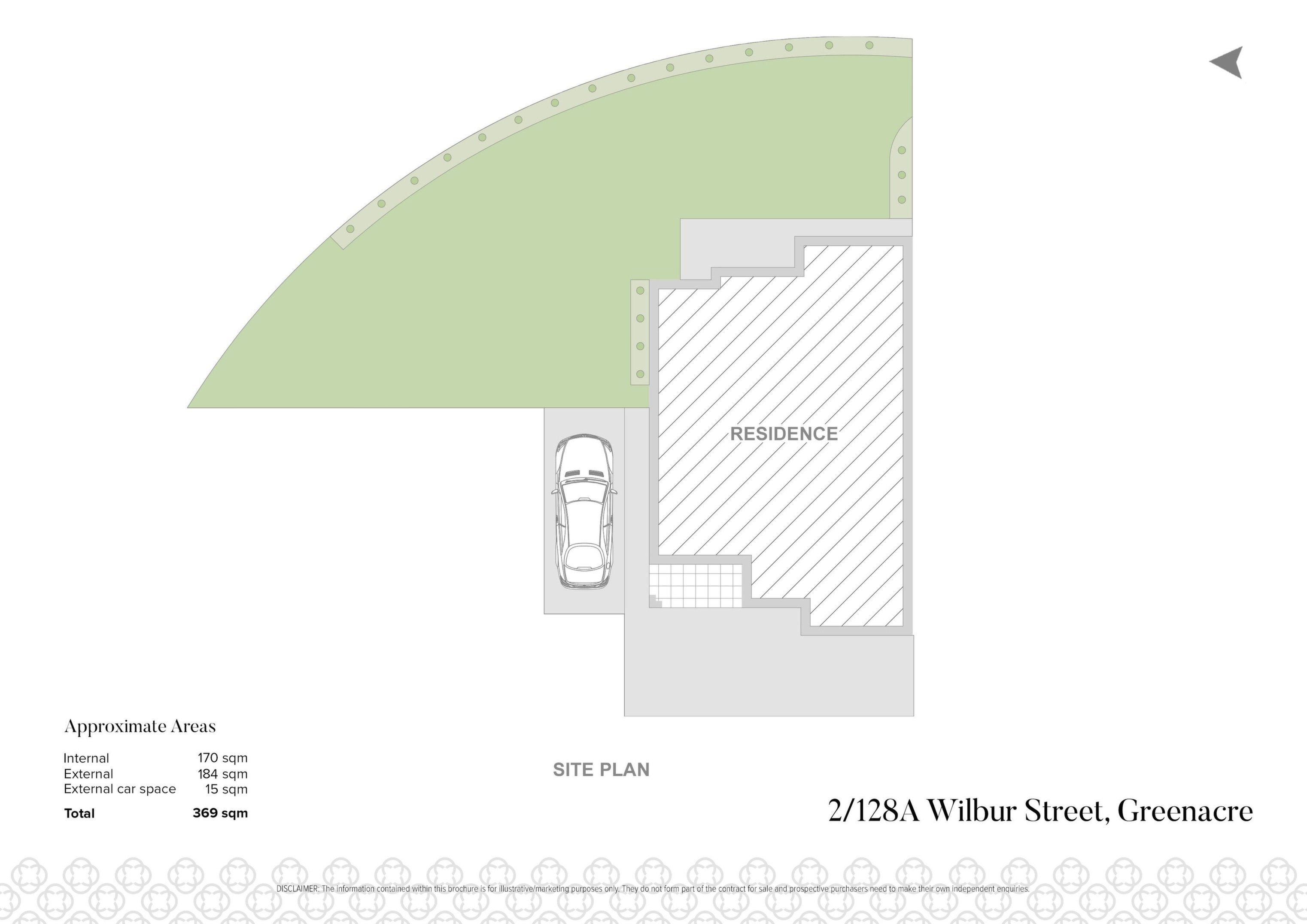2/128A Wilbur Street, Greenacre Sold by Chidiac Realty - floorplan