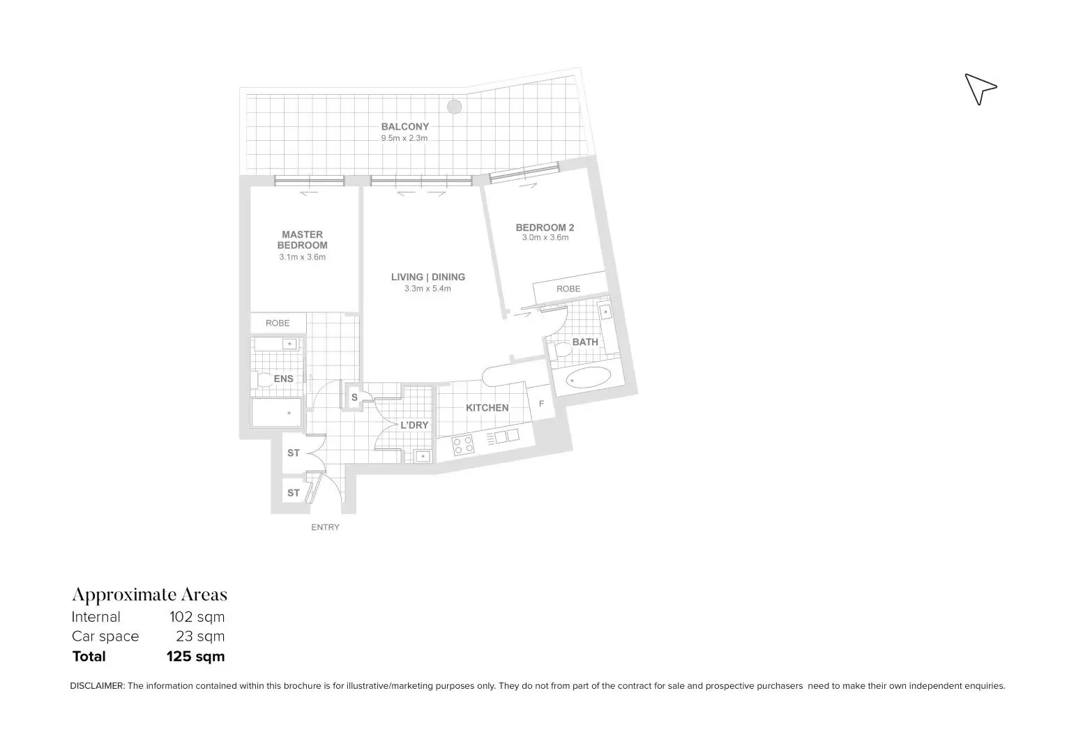 82/27 Bennelong Parkway, Wentworth Point Leased by Chidiac Realty - floorplan