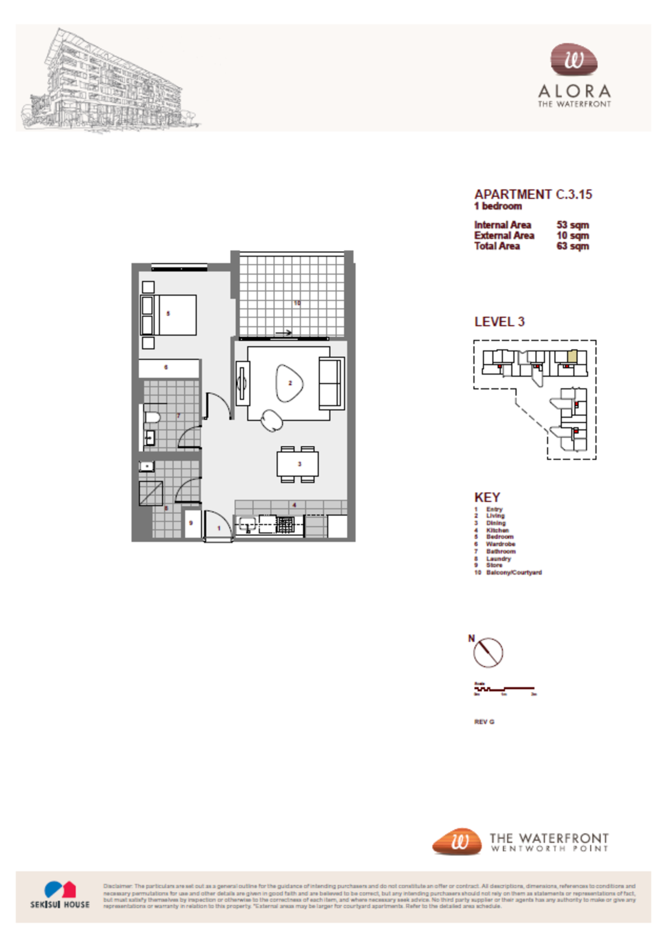 315/14 Nuvolari Place, Wentworth Point Leased by Chidiac Realty - floorplan