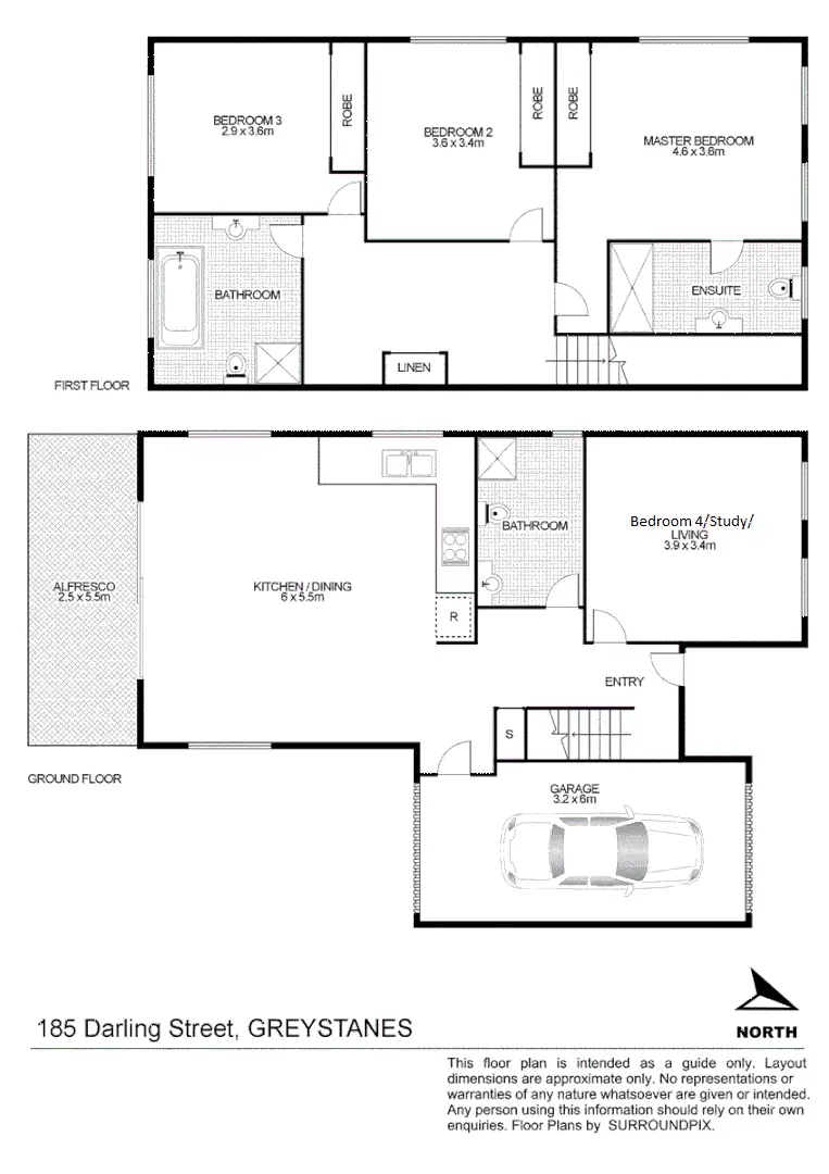 185 Darling Street, Greystanes Leased by Chidiac Realty - floorplan