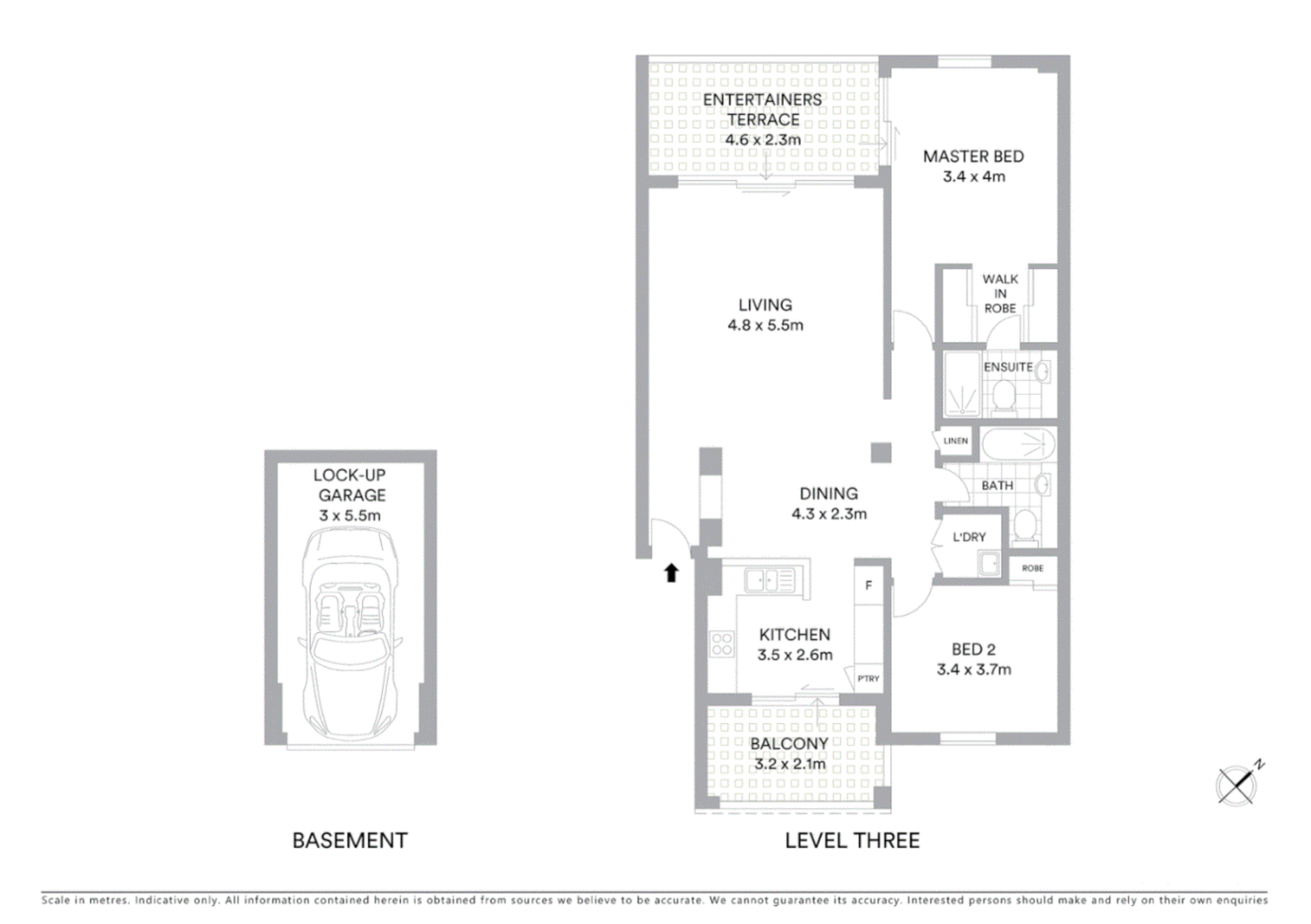 30X/4 The Piazza, Wentworth Point Leased by Chidiac Realty - floorplan