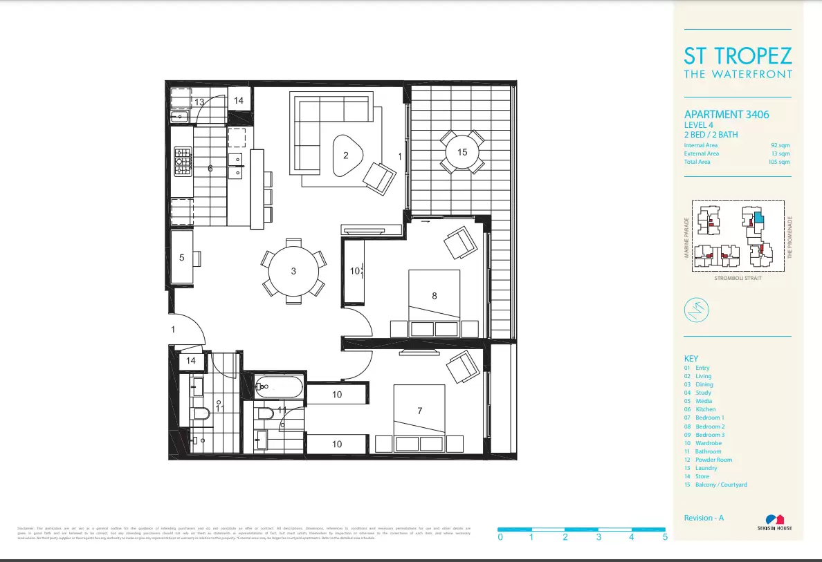 406/31 The Promenade, Wentworth Point Leased by Chidiac Realty - floorplan