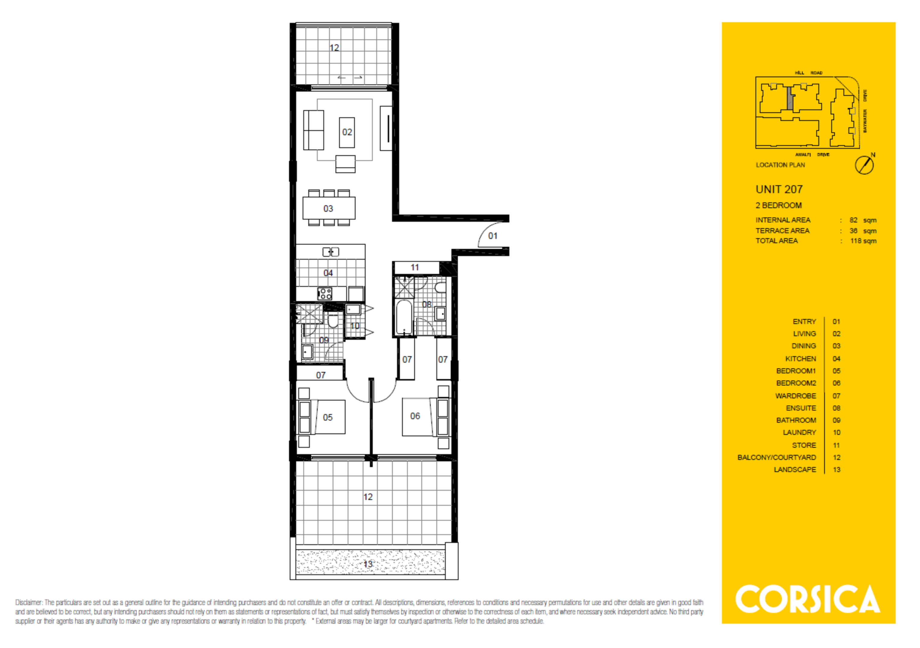 207/27 Hill Road, Wentworth Point Leased by Chidiac Realty - floorplan