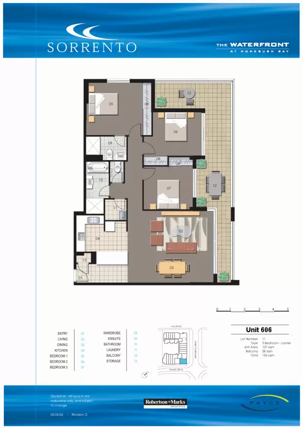 606/37 Amalfi Drive, Wentworth Point Leased by Chidiac Realty - floorplan