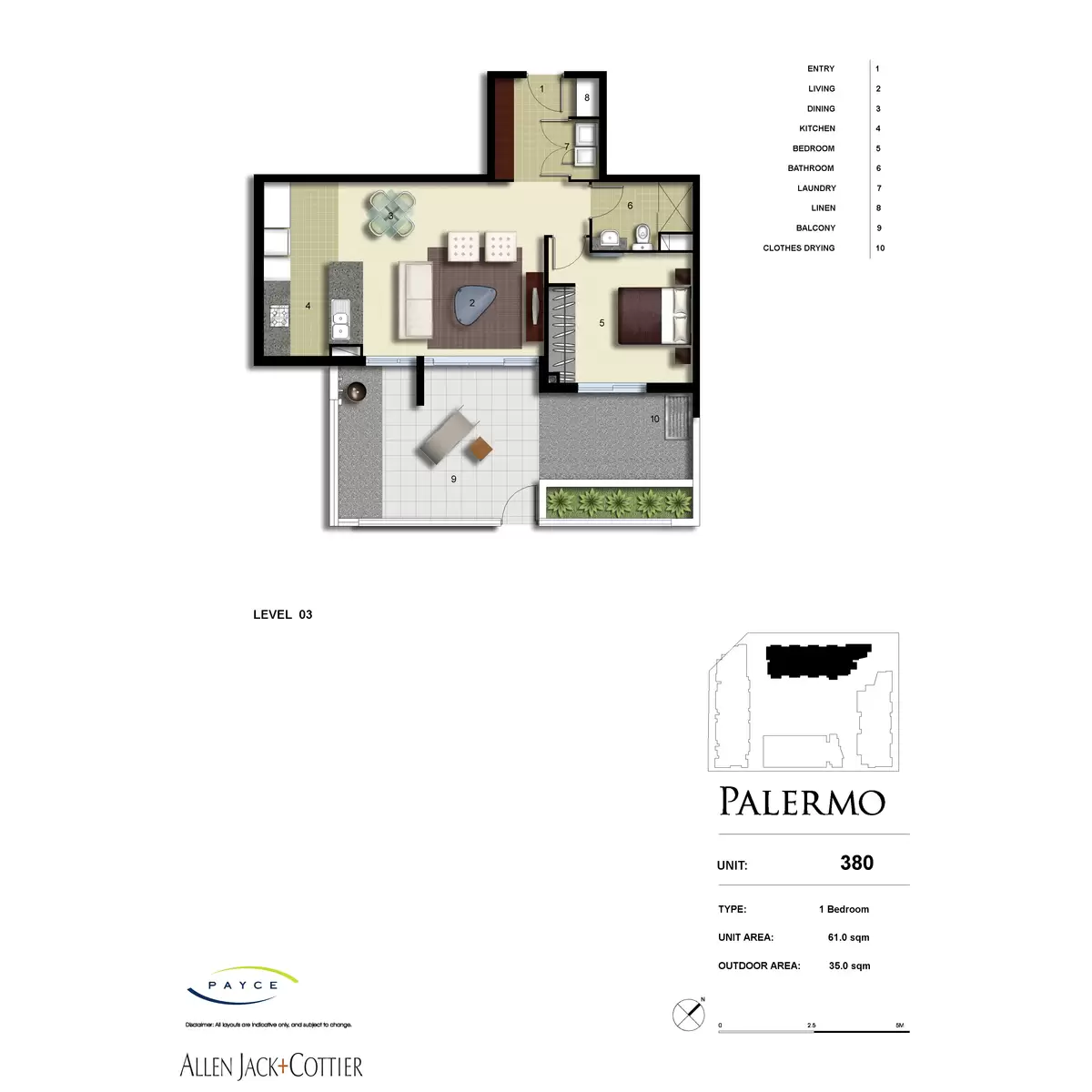 380/33 Hill Road, Wentworth Point Leased by Chidiac Realty - floorplan