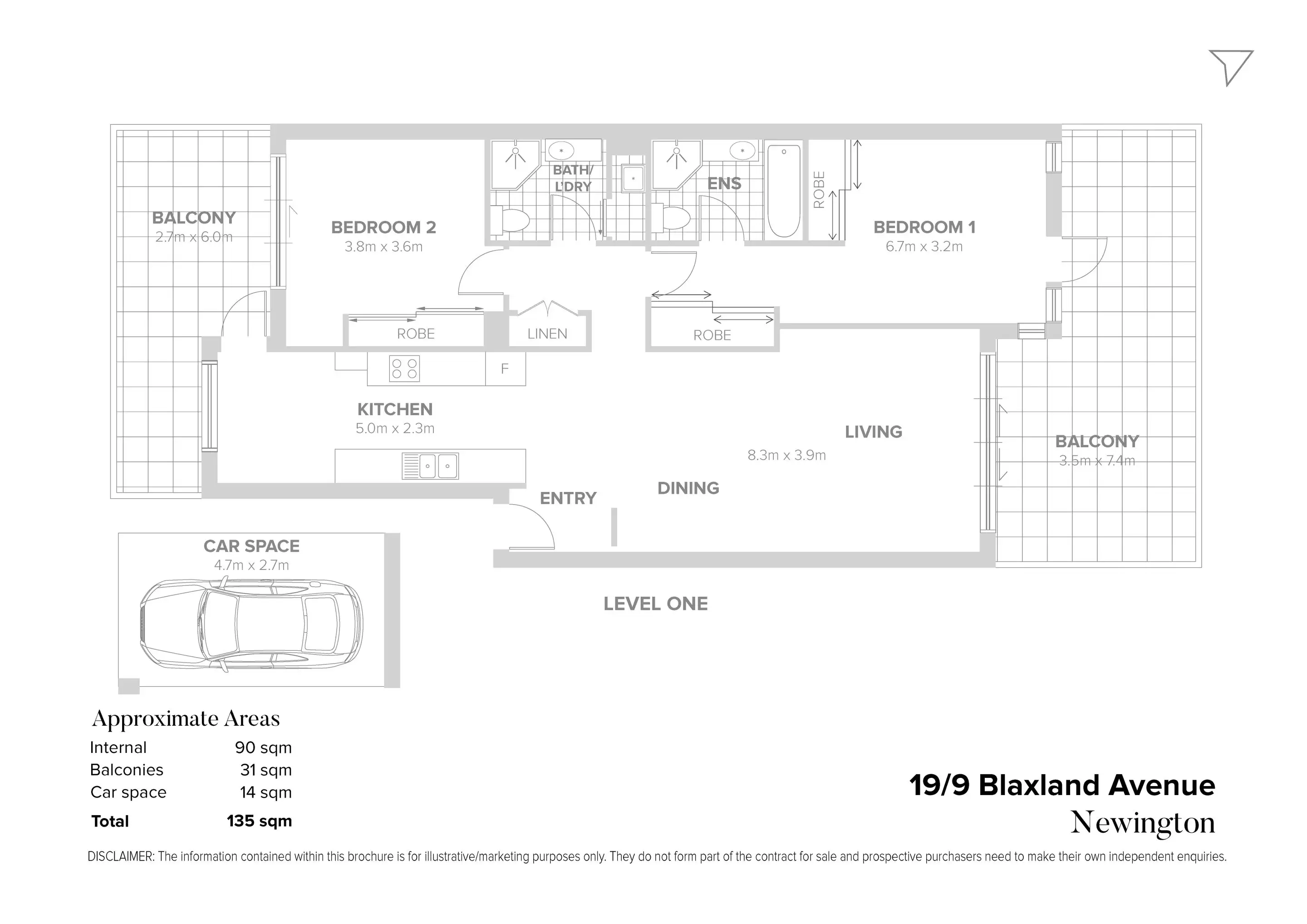 19/9 Blaxland Avenue, Newington Sold by Chidiac Realty - floorplan