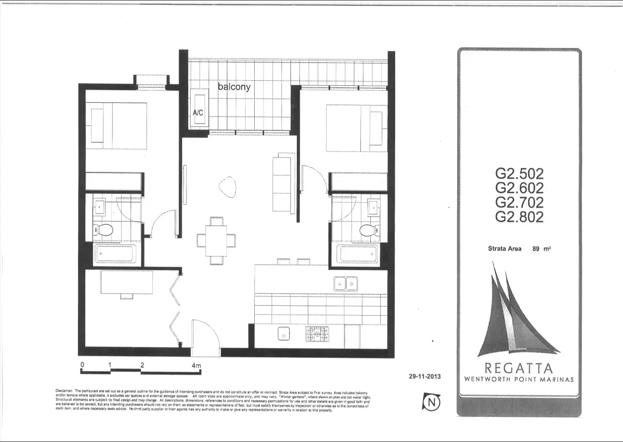 602/57 Hill Road, Wentworth Point Leased by Chidiac Realty - floorplan