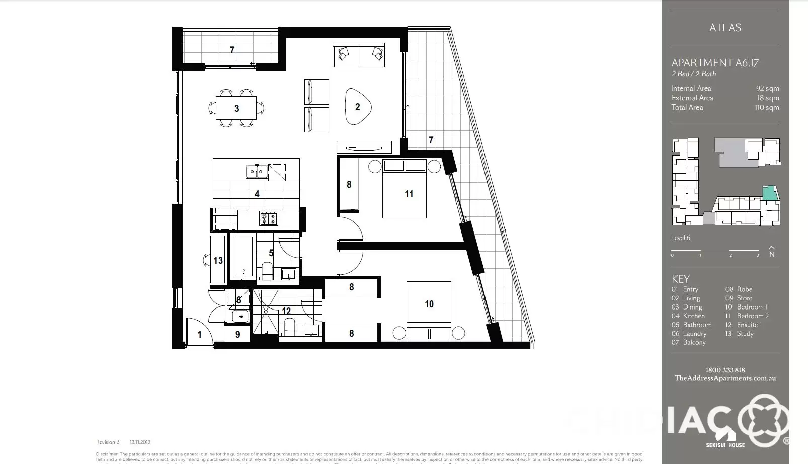 617/5 Verona Drive, Wentworth Point Leased by Chidiac Realty - floorplan