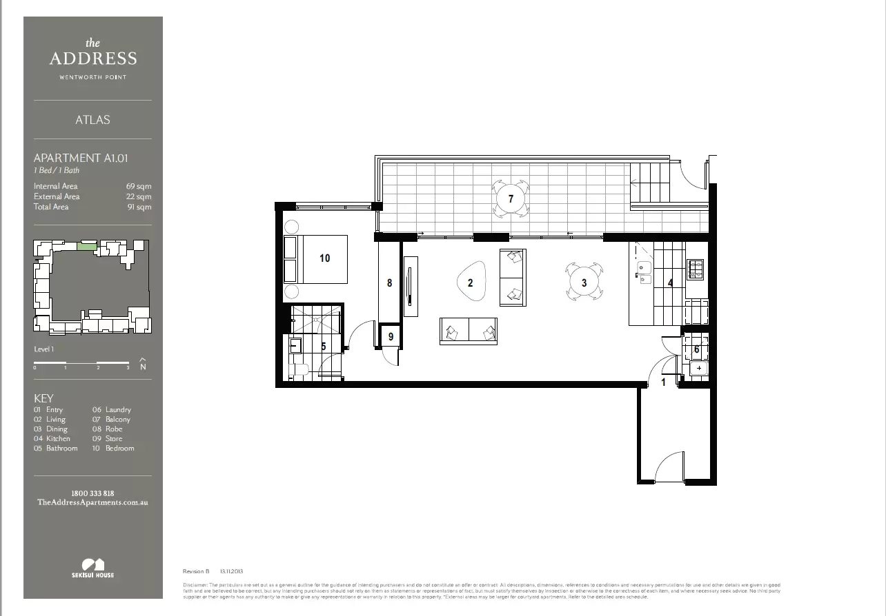 101/2 Half Street, Wentworth Point Leased by Chidiac Realty - floorplan