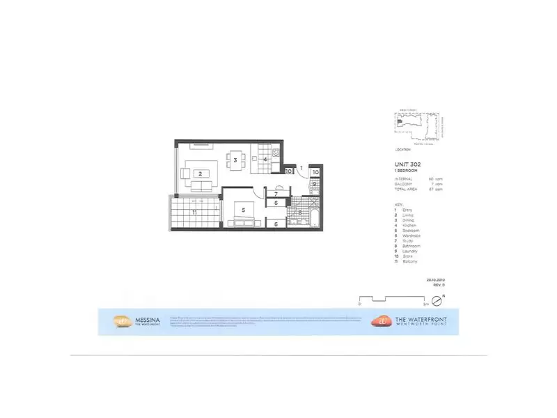 46 Amalfi Drive, Wentworth Point Leased by Chidiac Realty - floorplan