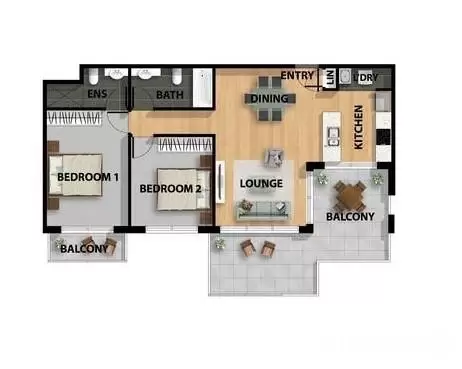 13/22 Burbang Crescent, Rydalmere Leased by Chidiac Realty - floorplan