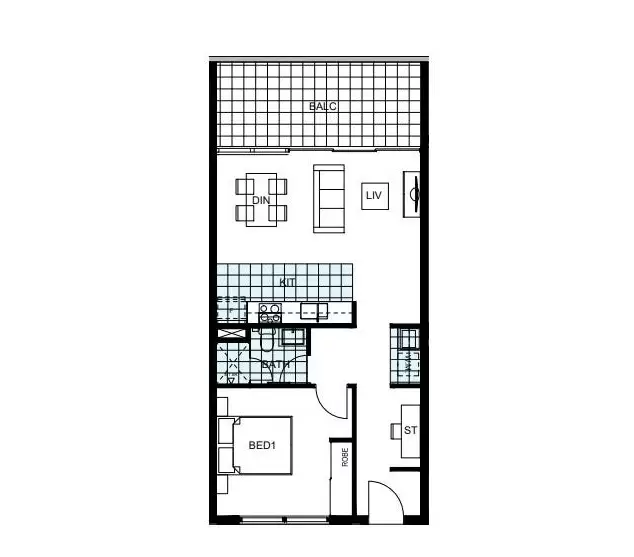 49/387 Macquarie Street, Liverpool Leased by Chidiac Realty - floorplan