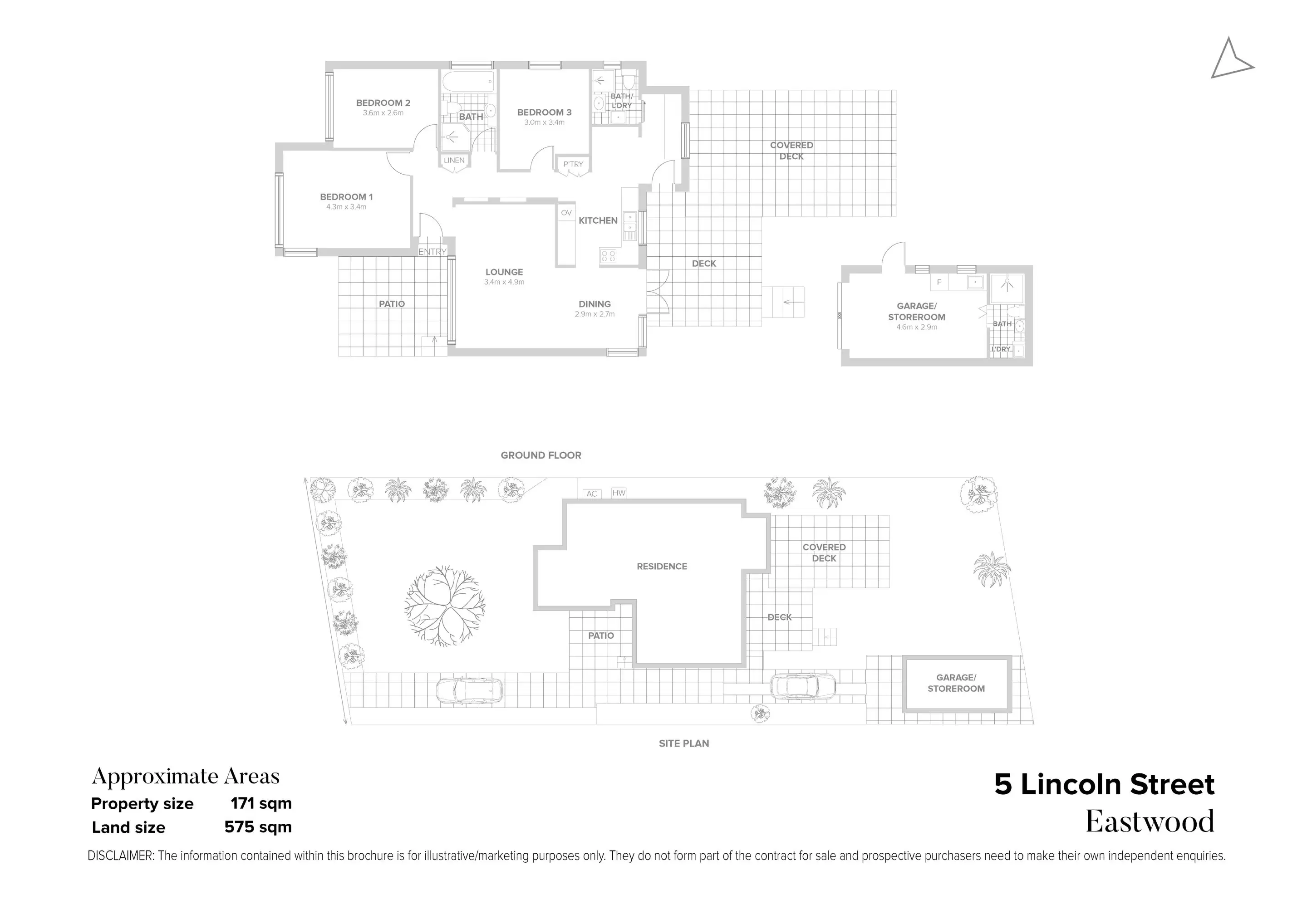 5 Lincoln Street, Eastwood Sold by Chidiac Realty - floorplan