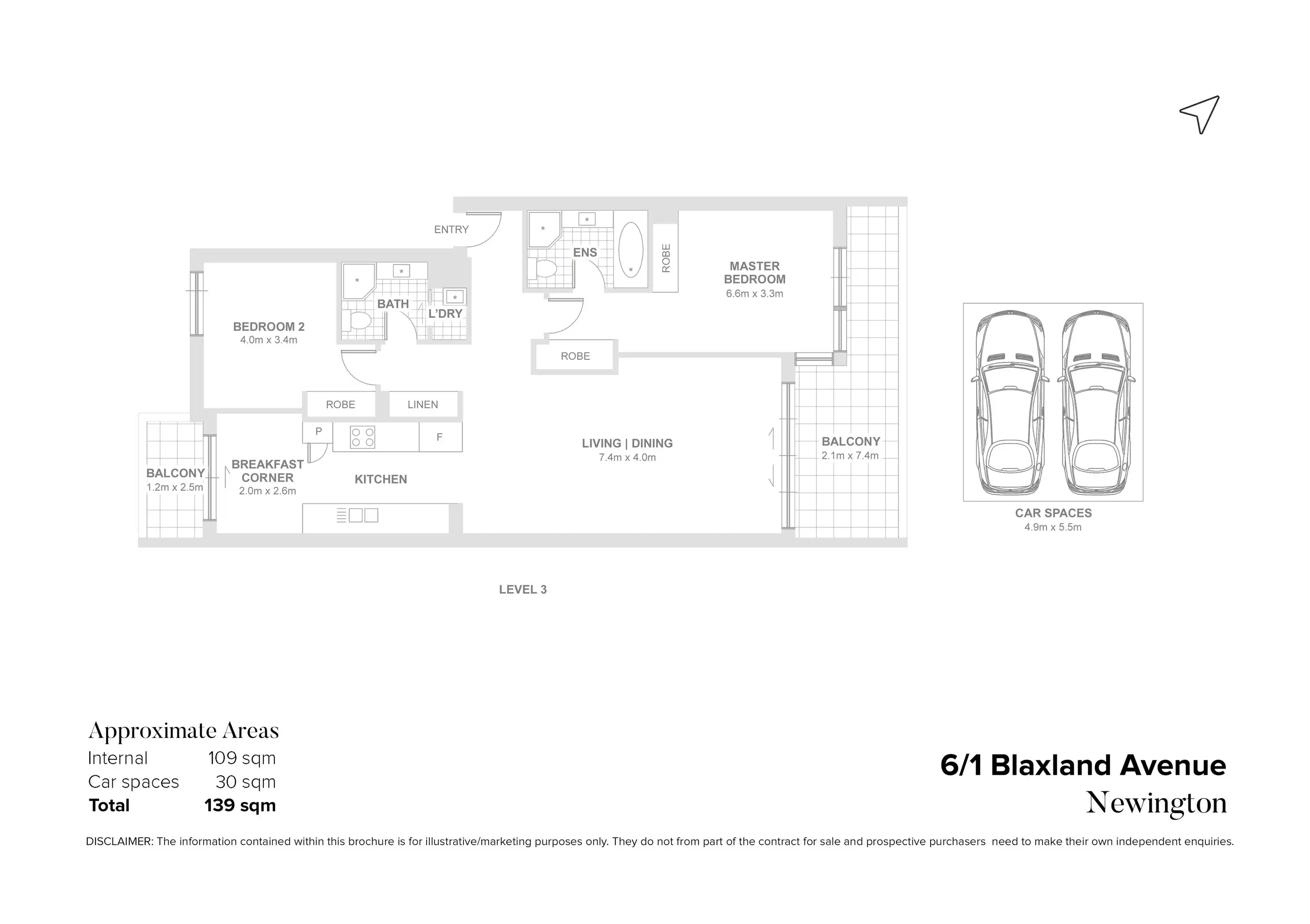 6/1 Blaxland Avenue, Newington Sold by Chidiac Realty - floorplan