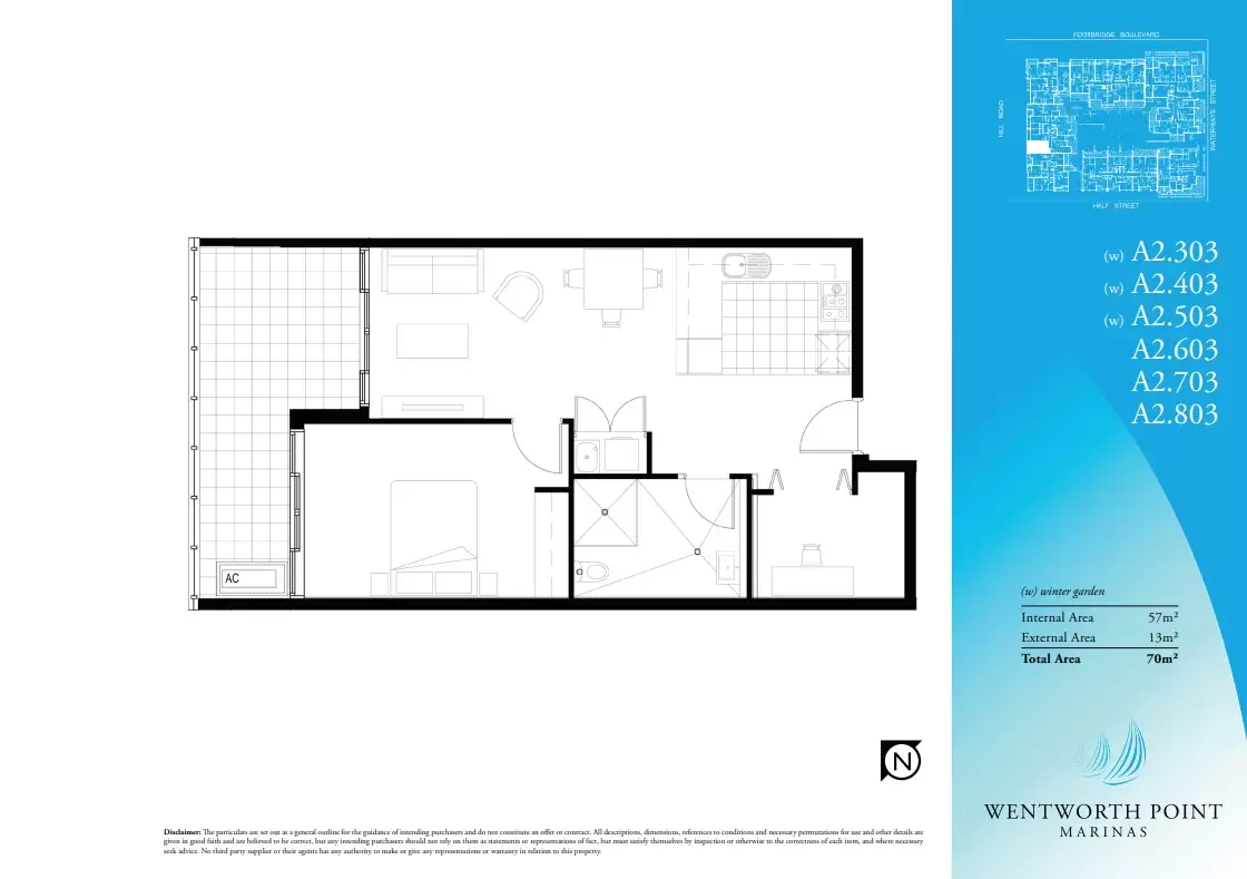 403/49 Hill Road, Wentworth Point Leased by Chidiac Realty - floorplan