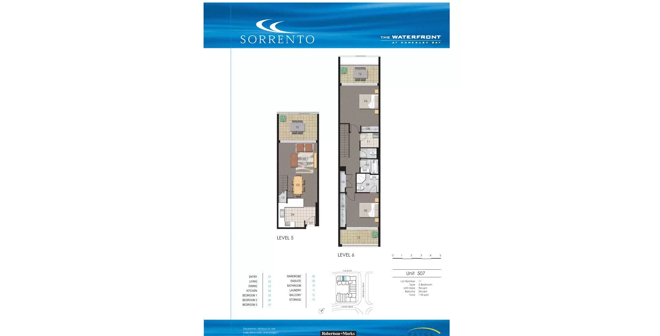 507/19 Hill Road, Wentworth Point Leased by Chidiac Realty - floorplan