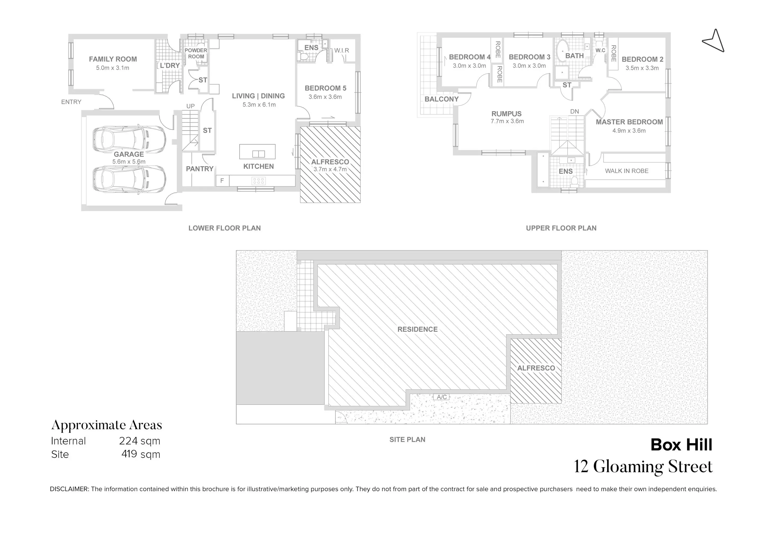 12 Gloaming Street, Box Hill Sold by Chidiac Realty - floorplan