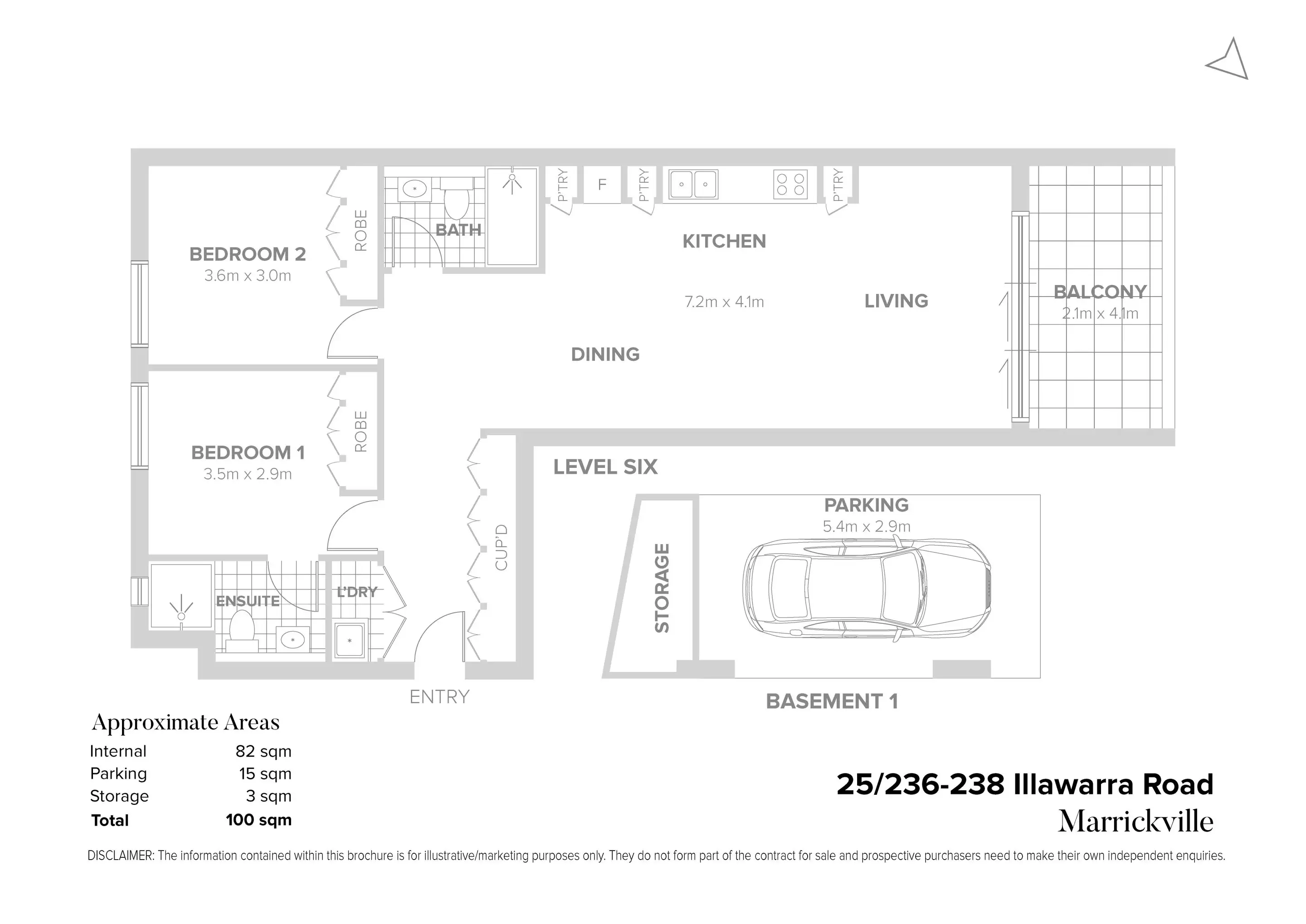 25/236-238 Illawarra Road, Marrickville Sold by Chidiac Realty - floorplan
