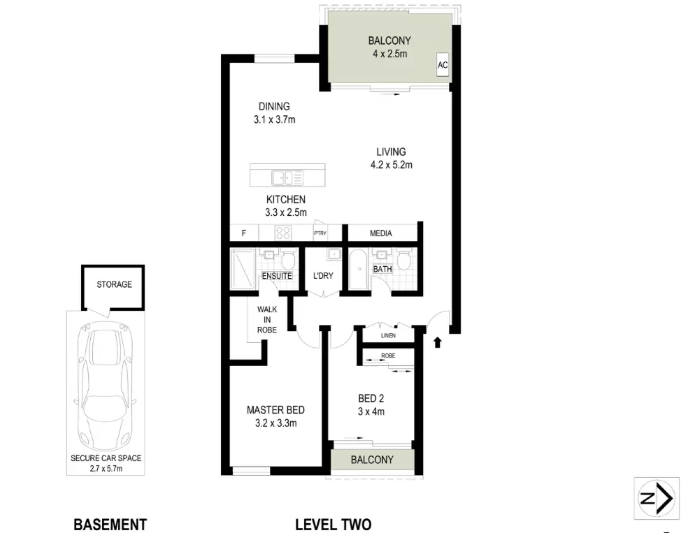 205/8 Shoreline Drive, Rhodes Leased by Chidiac Realty - floorplan