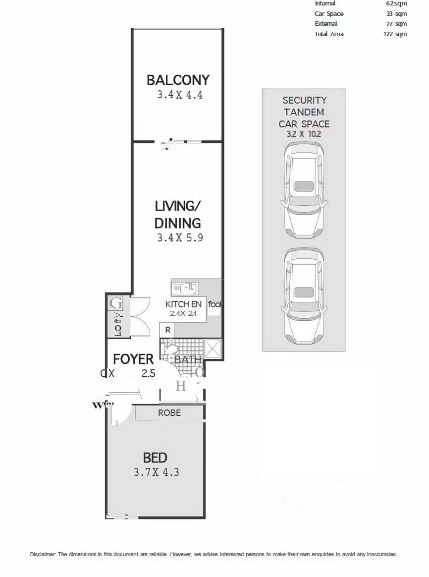 28/86-88 Tennyson Road, Mortlake Leased by Chidiac Realty - floorplan