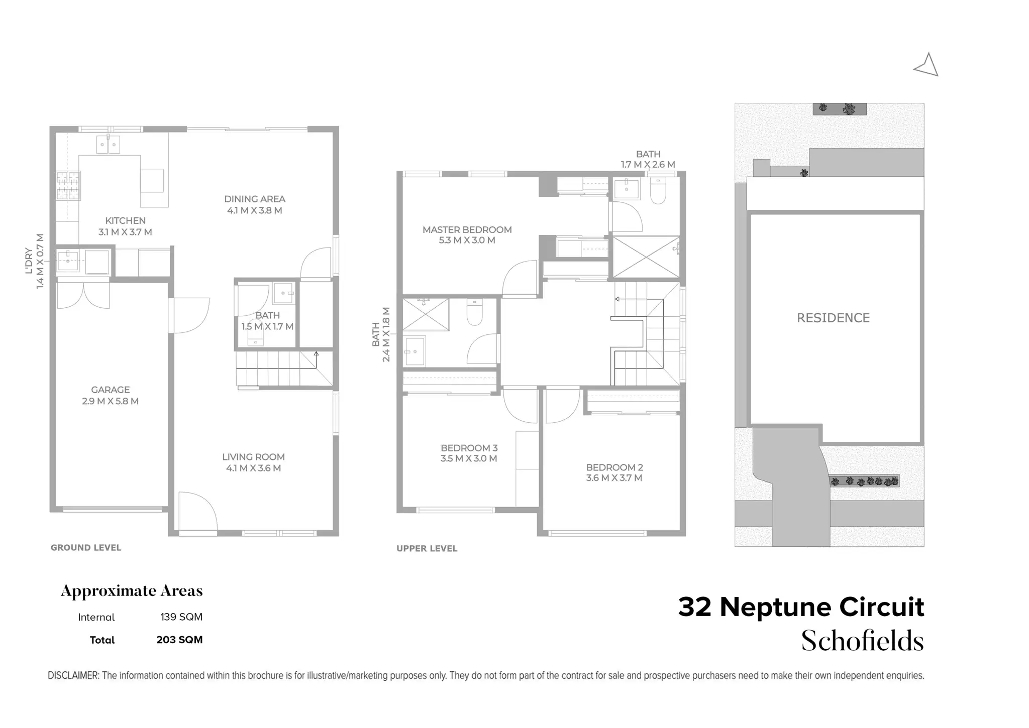 32 Neptune Circuit, Schofields Sold by Chidiac Realty - floorplan