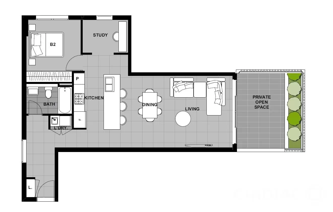 51/9-13 Goulburn Street, Warwick Farm Leased by Chidiac Realty - floorplan