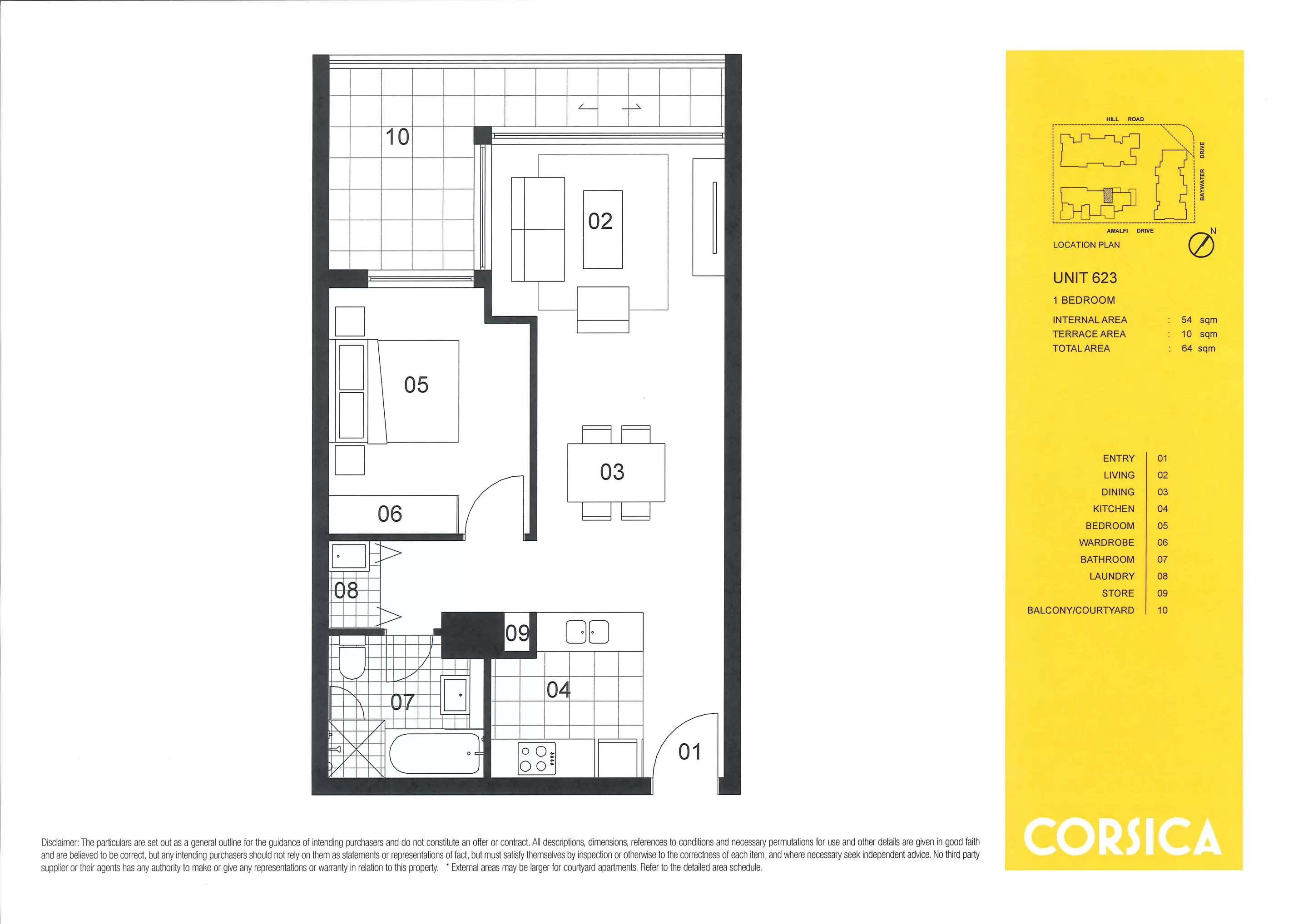 623/45 Amalfi Drive, Wentworth Point For Lease by Chidiac Realty - floorplan