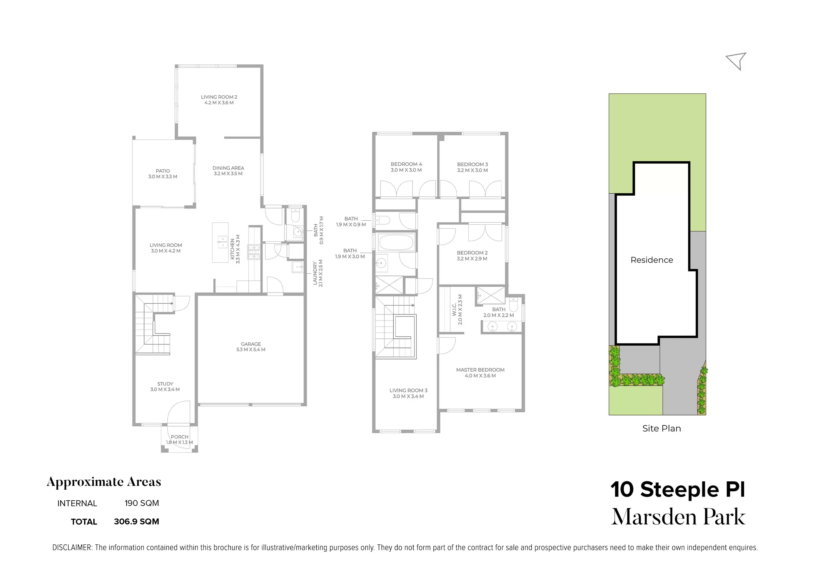 10 Steeple Place, Marsden Park Sold by Chidiac Realty - floorplan