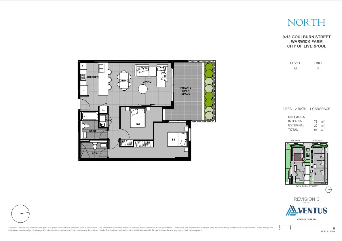 2/9-13 Goulburn Street, Warwick Farm Leased by Chidiac Realty - floorplan