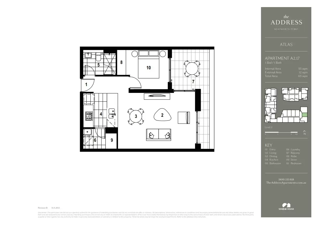 217/5 Verona Drive, Wentworth Point Leased by Chidiac Realty - floorplan