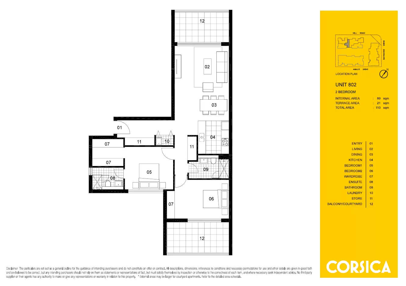 802/25 Hill Road, Wentworth Point For Lease by Chidiac Realty - floorplan