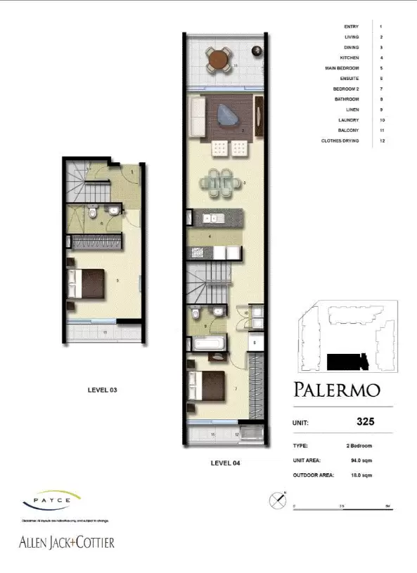 325/23 Savona Drive, Wentworth Point Leased by Chidiac Realty - floorplan