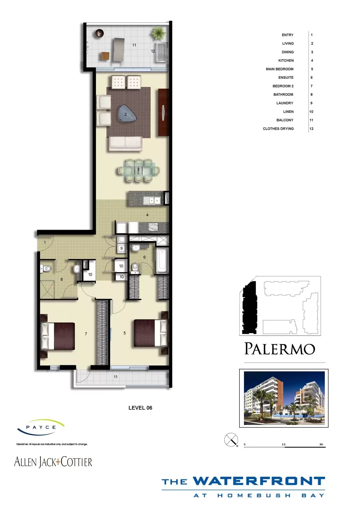 653/5 Baywater Drive, Wentworth Point Sold by Chidiac Realty - floorplan