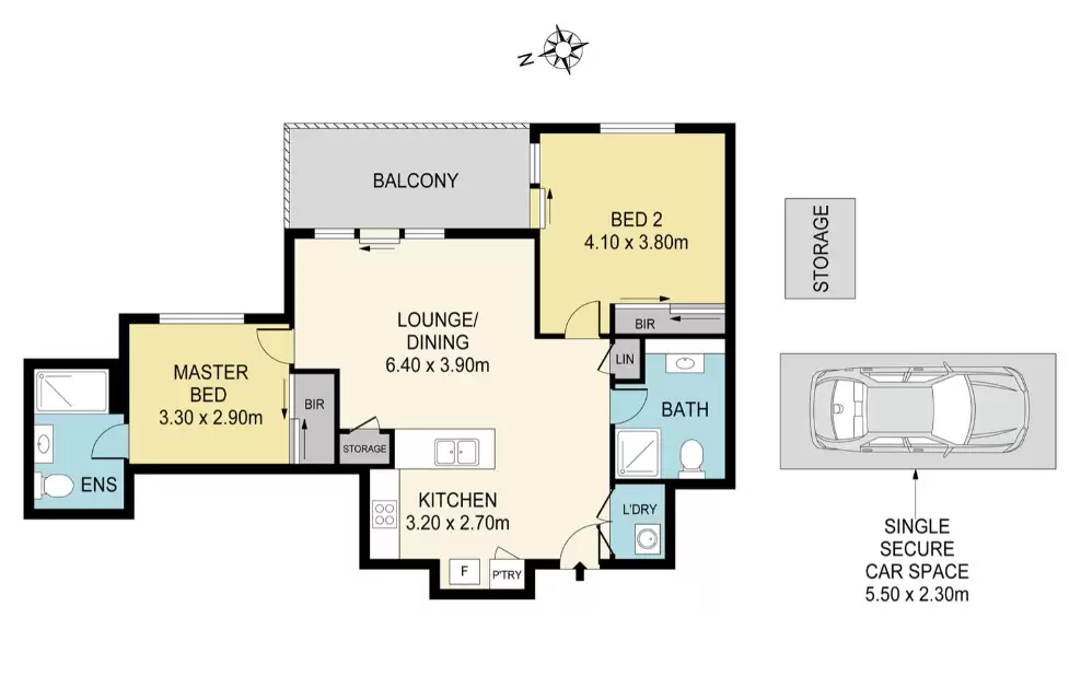 203/8 Parramatta Road, Strathfield For Lease by Chidiac Realty - floorplan