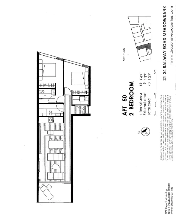 50/21 Bay Drive, Meadowbank Leased by Chidiac Realty - floorplan