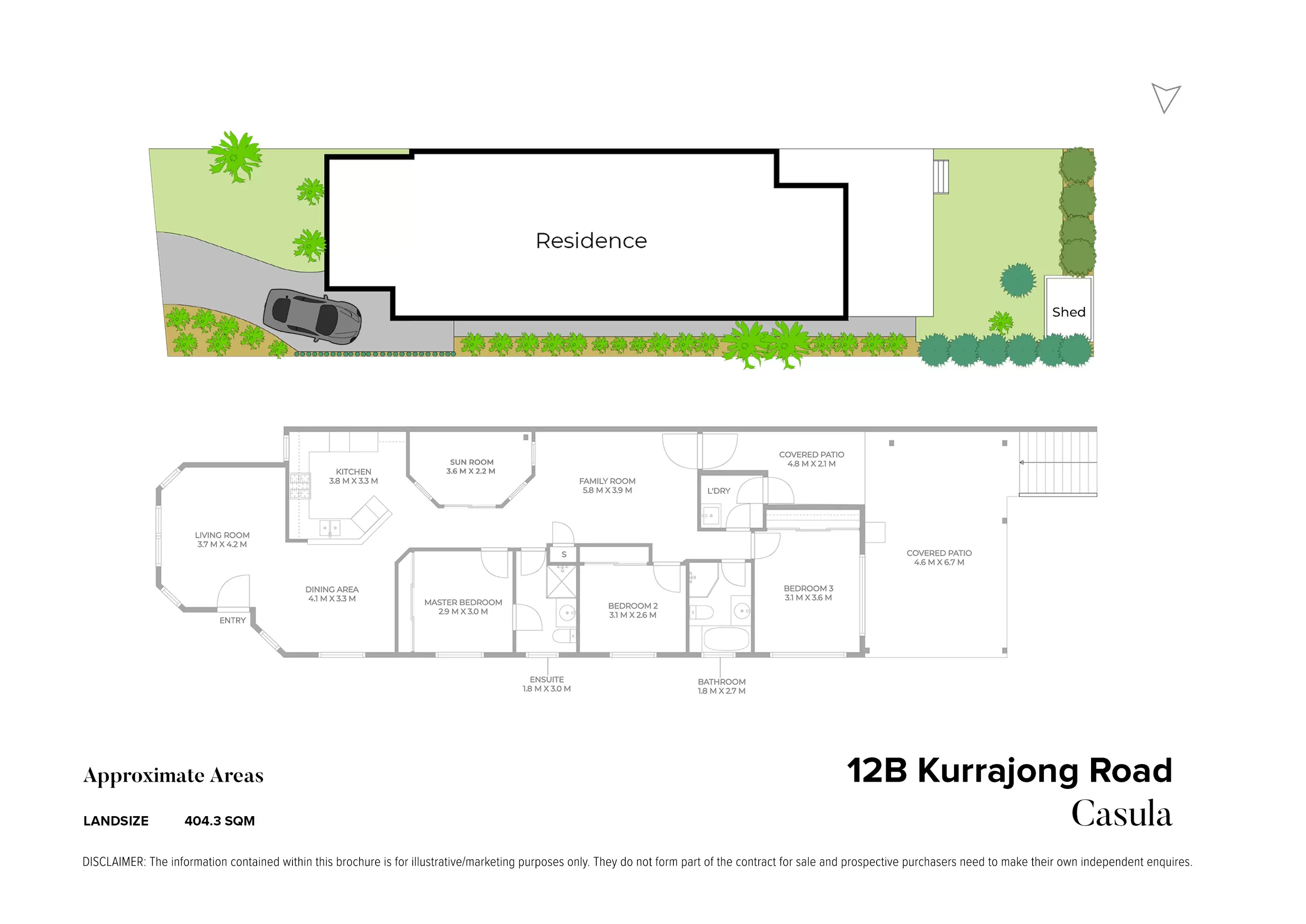 12B Kurrajong Road, Casula Sold by Chidiac Realty - floorplan