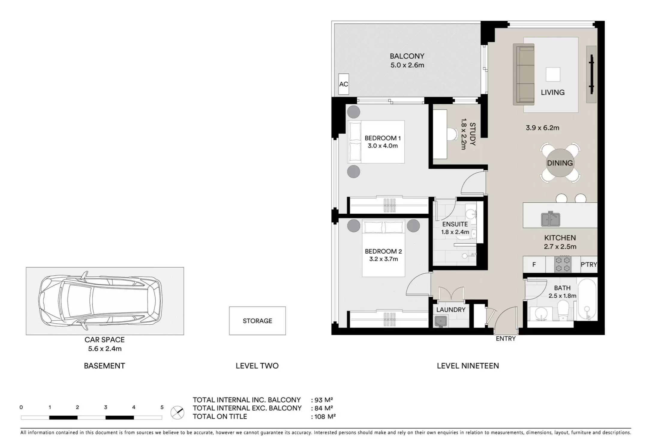 1904/13 Verona Drive, Wentworth Point Leased by Chidiac Realty - floorplan