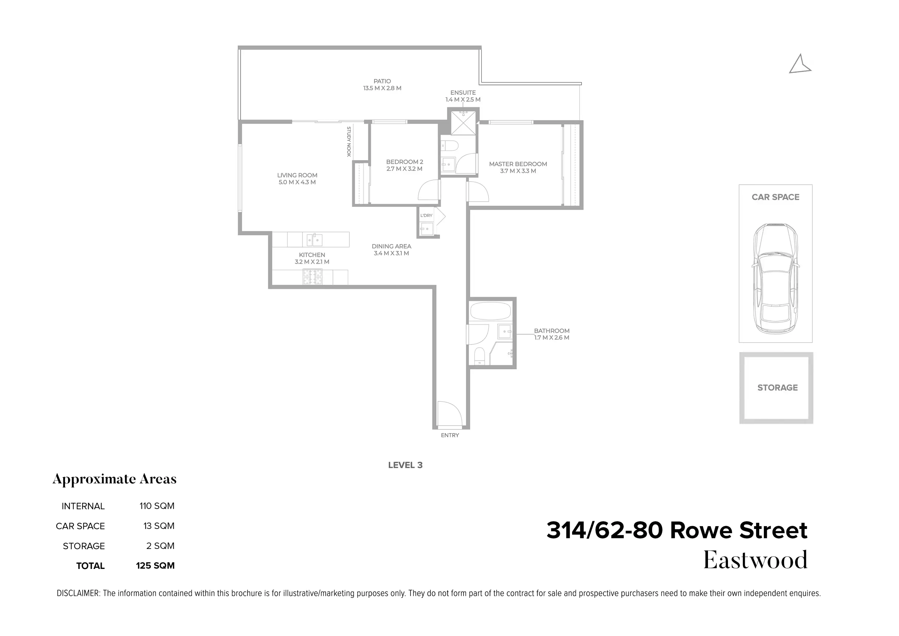 314/62-80 Rowe Street, Eastwood For Sale by Chidiac Realty - floorplan