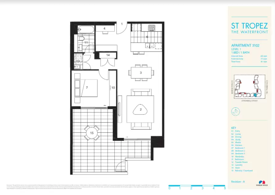 102/23 The Promenade, Wentworth Point Leased by Chidiac Realty - floorplan